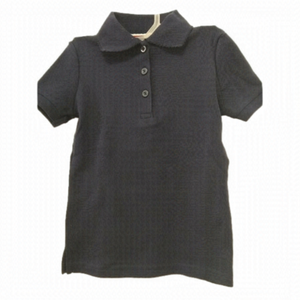 New French Toast Kids Girls Navy Uniform Short sleeve Polo Top , XS (4/5)